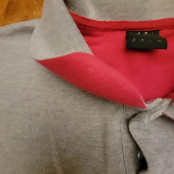KARL KANI Gold Version RED COLLAR POLO - Picture 4 of 4